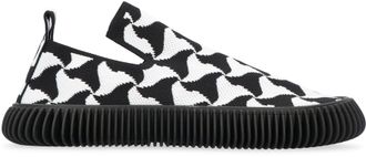 Bottega Veneta Mens Ripple Slip-On Sneakers Elastane Trainers
