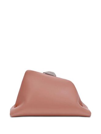 The Attico Day Off sculpturale clutch - Roze