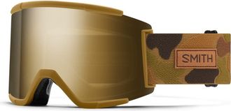 Smith Squad XL Special Fit Snow Goggles in Coyote Pow Hunter /Black Gold at Nordstrom, Size Medium