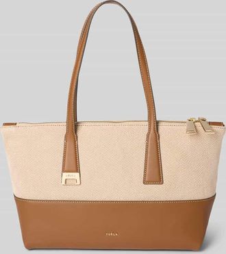 Furla Shopper mit Label-Detail Modell OLIVIA in Beige, Gr&ouml;&szlig;e 1