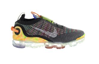 Nike Air Vapormax 2020 FK DISC Womens Multicoloured Trainers - Black/Green/Yellow Wool - Size UK 3.5