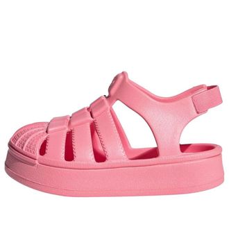 adidas (TD) adidas Superstar Sandals Semi Pink Spark JI2805