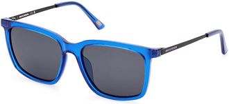 Skechers SE6282 Polarized 90D Mens Sunglasses Blue Size 53