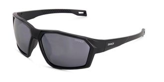 Sinner Parkia Asian Fit Polarized SISU-924-10-P10 Mens Sunglasses Black Size 138