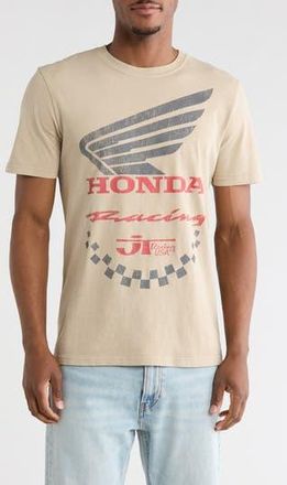 Goodie Two Sleeves JTR Honda Racing Stretch Cotton Graphic T-Shirt in Brown at Nordstrom Rack, Size Xx-Large