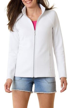 Tommy Bahama New Aruba Zip Jacket in White at Nordstrom, Size X-Large