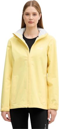 Jack Wolfskin Trailtime 2L Jacket - Dames - Outdoorjassen - Geel - S - Wol - Fitness