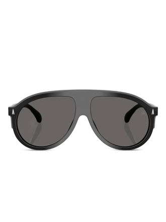 Moncler Faite zonnebril met piloten montuur - Zwart