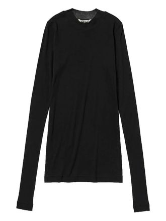 Auralee cotton T-shirt - women - Cotton - 2 - Black