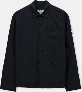 Weekend Offender Mens Weekend Offender Hynde Baker Overshirt in Black