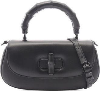 Gucci Pre-owned Gucci Small Calfskin Bamboo Diva Top Handle Bag Ladies VHOWZXOV9DT4JDBE