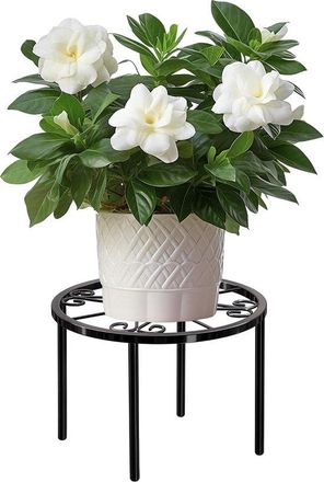 OEM Estante Para Plantas, Estante De Jard&iacute;n, Soporte Para Macetas De Acero Inoxidable, En La Terraza Y En El Jard&iacute;n, Di&aacute;metro 25 Cm, Altura 18 Cm