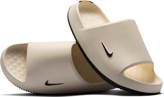 Nike Mens Calm (Pittsburgh Steelers) NFL Slides in White | IM7347-100