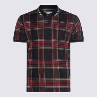 Vivienne Westwood Red And Green Cotton Polo Shirt
