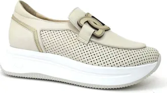 Softwaves Womens Liza Sneaker In Coco/platino