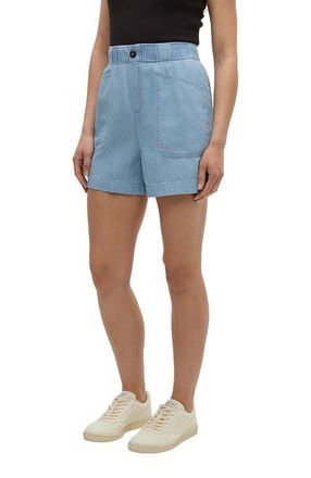 tentree Denim Cascades Short in Light Wash at Nordstrom, Size X-Large
