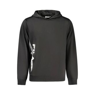 Fila Hoodies & sweatvesten, Heren, Zwart, XL, Polyester, Hoodie