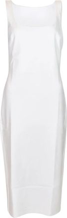 La Petite Robe Di Chiara Boni Midi Jurk - Dames - Casual kleedjes - Wit - 2XL - Kleedjes