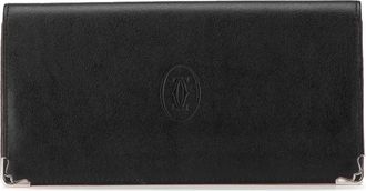 Cartier Portafoglio Must De Cartier piccolo in pelle XX secolo - Nero