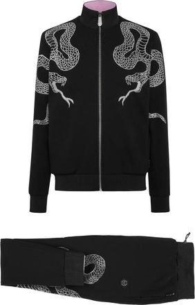 Philipp Plein Heren, Jumpsuits & Playsuits, Zwart, Maat: 3XL Katoen