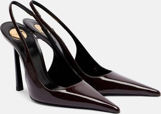 Saint Laurent Pumps slingback Vendome 110 in vernice