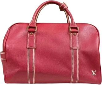 Louis Vuitton Pre-owned Handbags, female, Red, Size: ONE SIZE Pre-owned Vintage Boston bag