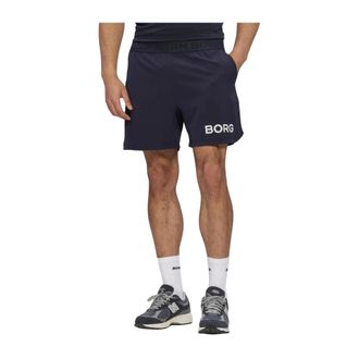 Bj&ouml;rn Borg Korte Broeken, Heren, Blauw, M, Borg 6 Shorts