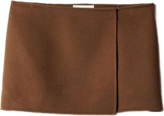 Miu Miu Minigonna a portafoglio - Marrone