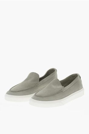 Woolrich Suede Boat Loafers with Contrasting Sole size 40,5