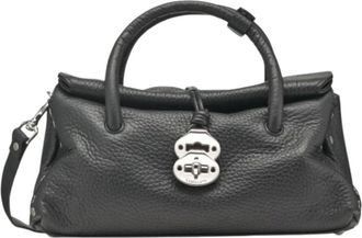 Zanellato Handbags, female, Black, Size: ONE SIZE Black Bags Collection