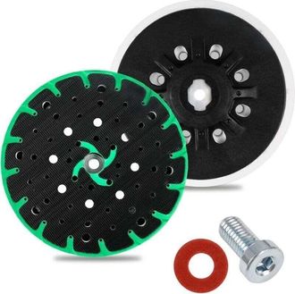 OEM Almohadilla De Lijado De 150 Mm Compatible Con Festool Rotex Ets 150 150 5 Eq Y Ets Ec 150 3 5 Con Extracci&oacute;n De Polvo