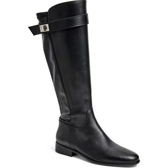 Bruno Magli Pamelina Knee High Boot in Black at Nordstrom, Size 10.5