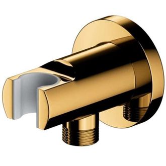 Omnires Omnires - Codo De Pared Con Soporte, Dorado 8873gl