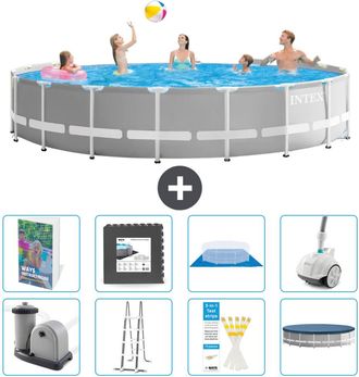 Intex Piscina Prism Frame Redonda - 549x122 Cm - 9-piezas S610