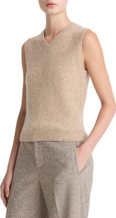Vince Boiled Donegal Cashmere Vest