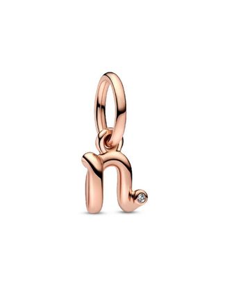 Pandora Moments 14K Rose Gold Plated Cz Dangle Charm