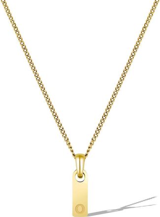 Vincero Mens Initial Pendant Necklace in Gold - O at Nordstrom