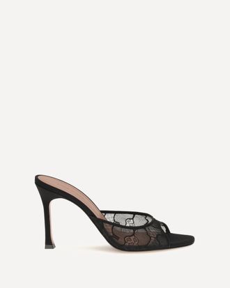 Amina Muaddi Alexa Lace Sandals unisex 39
