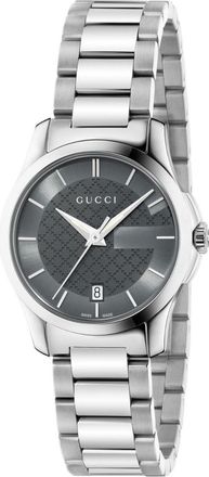 Gucci Womens YA126522 Ladies Watch - Silver Stainless Steel - One Size