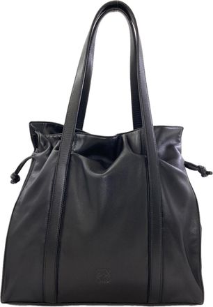 Loewe Black Leather Tote Bag (Pre-Owned)