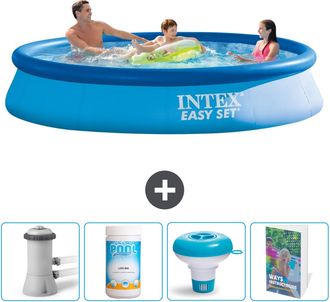 Intex Piscina Easy Set Redonda - 366x76 Cm - 7-piezas Scb104