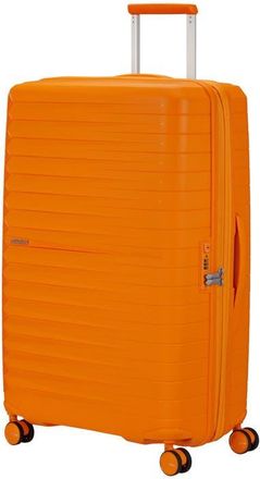 American Tourister Fastfoward Expandable Hardside 30 Checked Spinner in Radiant Orange at Nordstrom