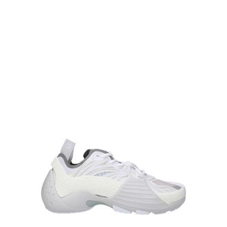 Lanvin Witte Leren Sport Sneakers