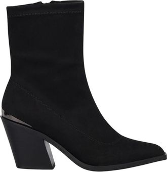 Alma En Pena Strakke laars hak - Dames - Cowboylaarzen - Zwart - 38 EU - Schoenen