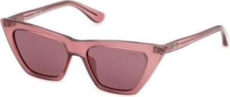 Guess Cat-eye Zonnebril - unisex - Zonnebrillen - Roze - 46 MM - Accessoires