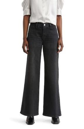 Frame Denim Le Slim Palazzo Wide Leg Jeans in Hutchinson at Nordstrom Rack, Size 34