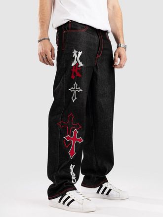 Ninth Hall Ambush Crosses Jeans nero