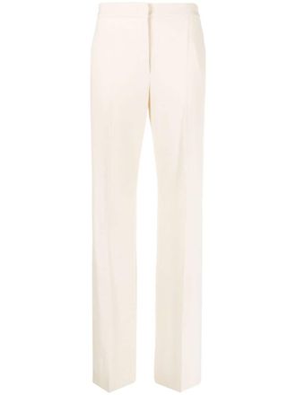 Moschino Pantaloni dritti a vita alta - Toni neutri