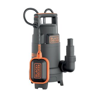 Black+Decker Black&decker - Bomba Sumergible Para Agua Limpias Y Sucias Black+decker Bxup750pte (750 W, Caudal Max. 1300 L/h, Altura M&aacute;x. 8 M)
