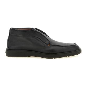 Santoni Digits Slip-On Ankle Boots - male - Santoni - Ankle Boots - Gray - 11 UK - Shoes